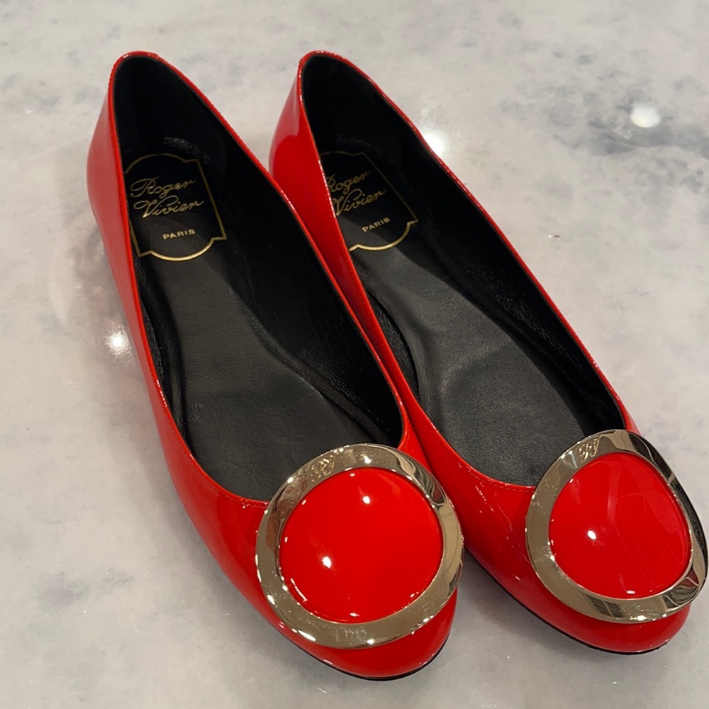 Roger vivier size 36 brand new in red color